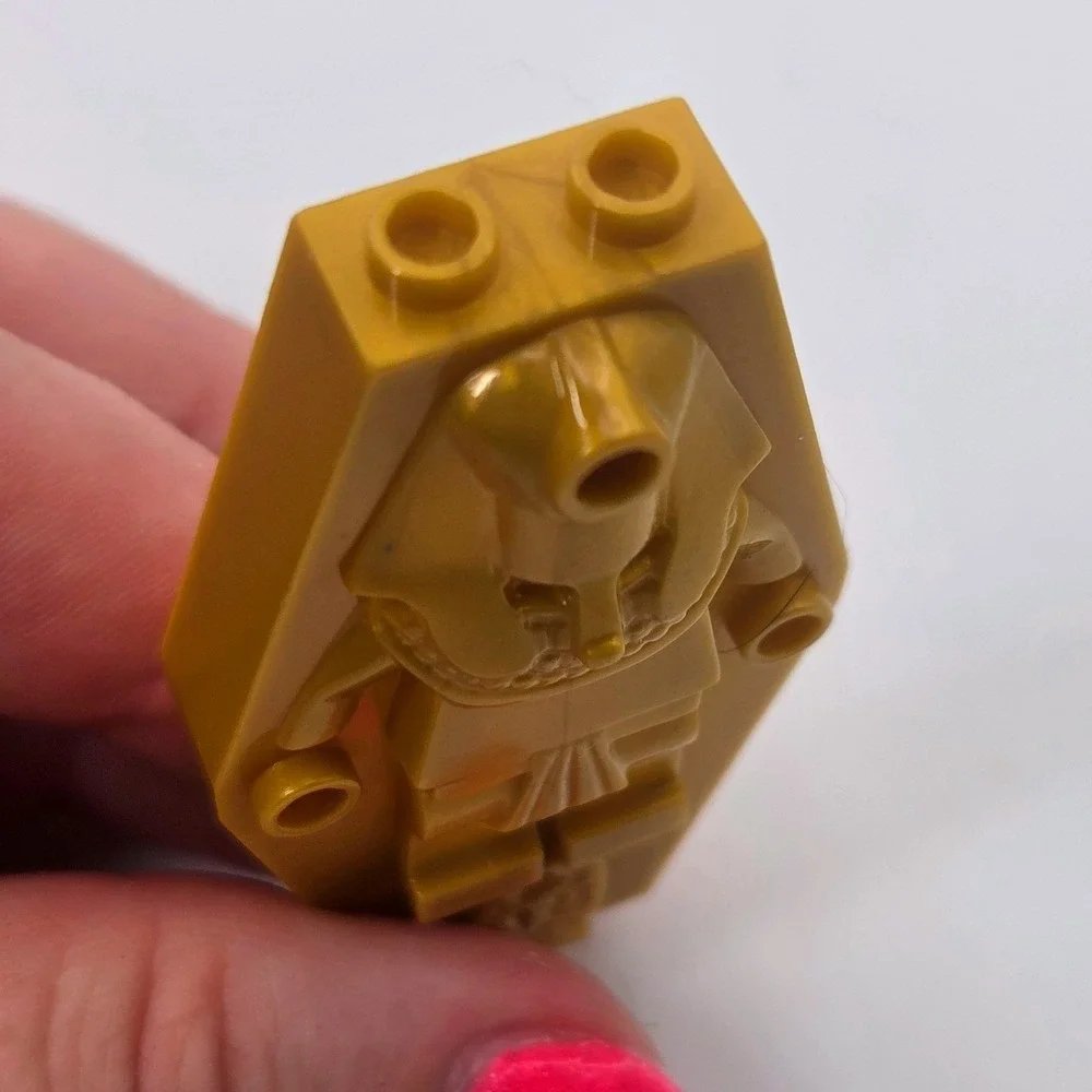 LEGO Sarcophagus Lid Pearl Gold Good 30164 Lego Group Authentic Piece